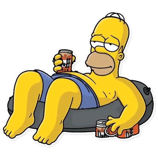Sticker “Homer Simpson-9”