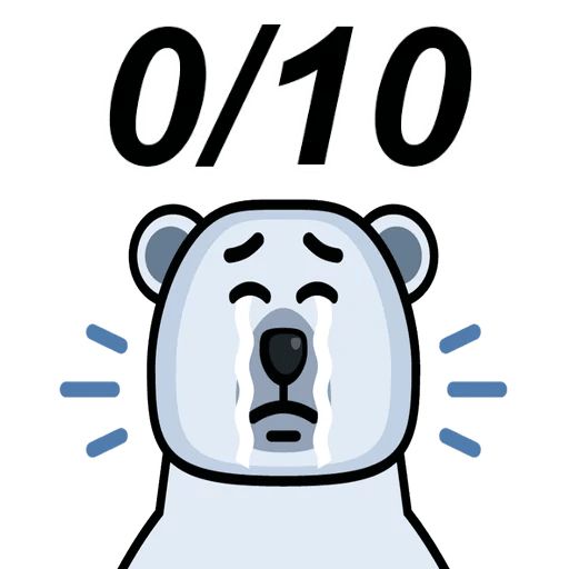 Sticker “Bear-10”