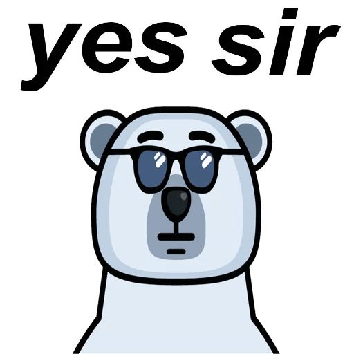 Sticker “Bear-8”