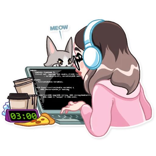 Sticker “Hackerwoman-3”