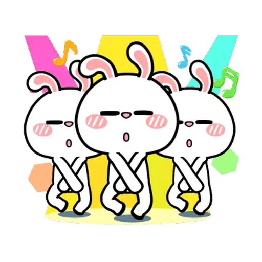 Sticker “Hyper Rabbits-8”