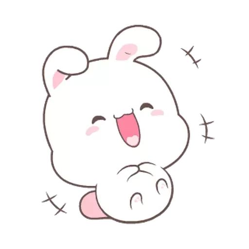 Sticker “Fluffy Bunny-2”
