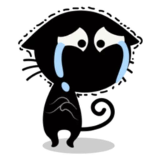 Sticker “Black Cat-5”