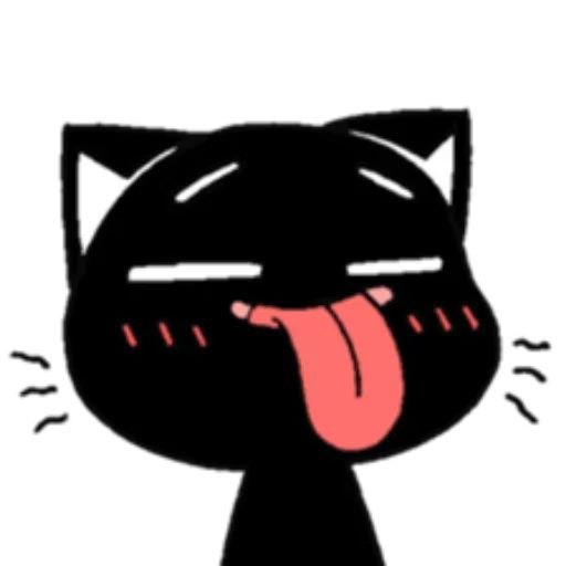 Sticker “Black Cat-6”