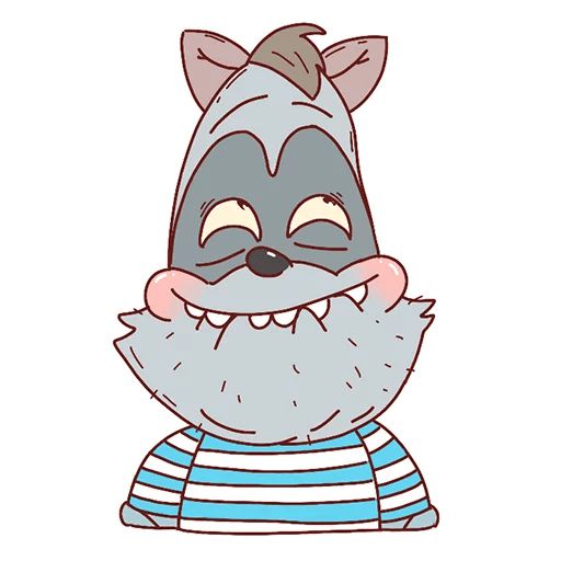 Sticker “Alex the raccoon-9”