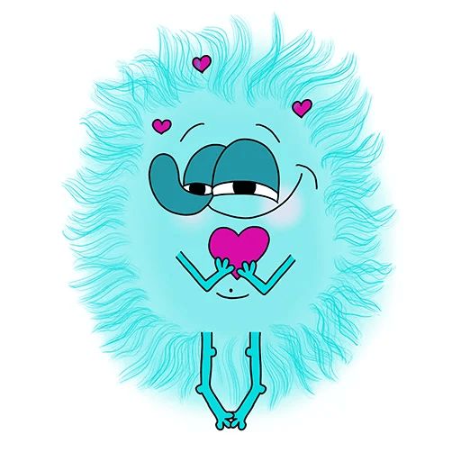 Sticker “Fluffy Boo-9”