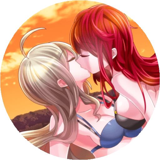 Sticker “Kissing Girls-10”