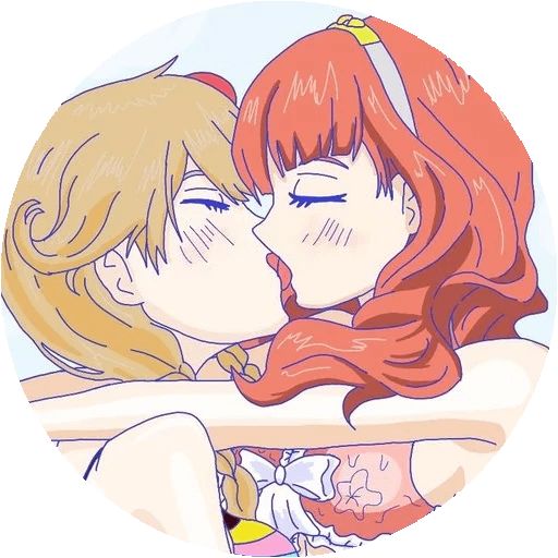 Sticker “Kissing Girls-11”