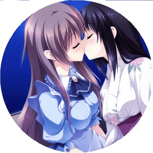 Sticker “Kissing Girls-12”