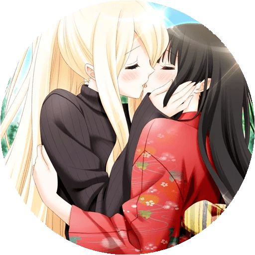 Sticker “Kissing Girls-6”