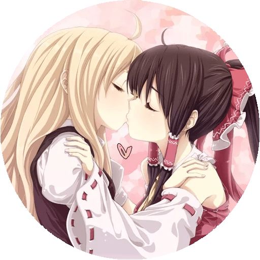 Sticker “Kissing Girls-8”
