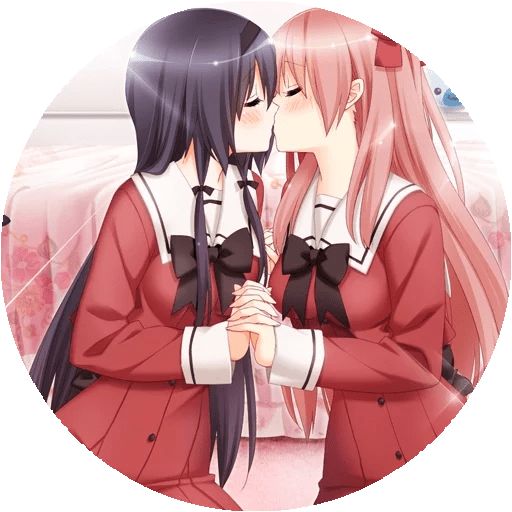 Sticker “Kissing Girls-9”