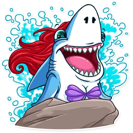 Sticker “It's a Shark!-8”