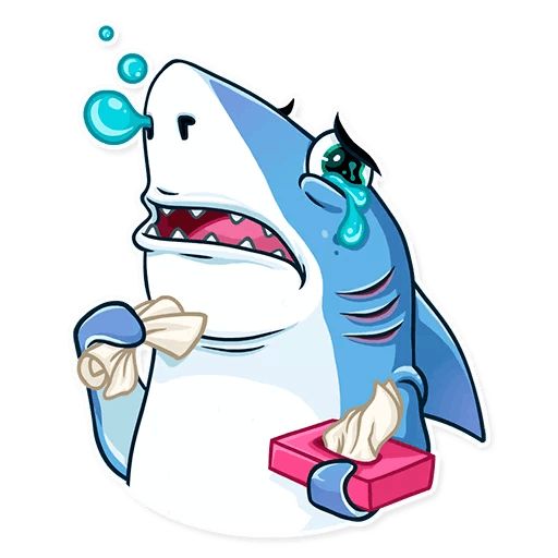 Sticker “It's a Shark!-9”