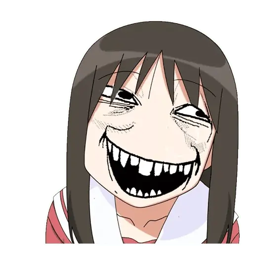 Anime Emotion Meme #anime #memes #random #trash   Telegram Stickers - Стикеры