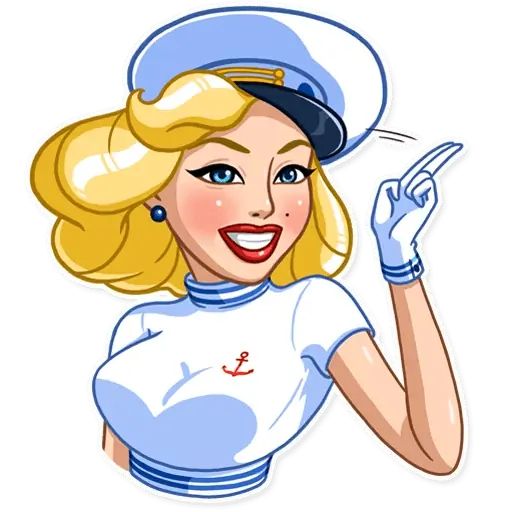 Sticker “Pin-up Babes-5”