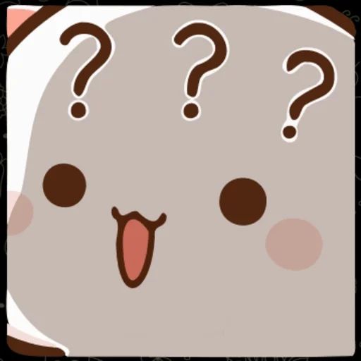 Sticker “Mochi Peach Cat Meme-8”