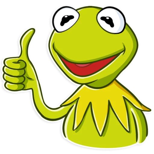 Sticker “Kermit the Frog-3”