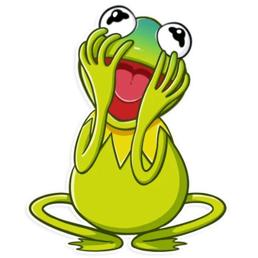 Sticker “Kermit the Frog-4”