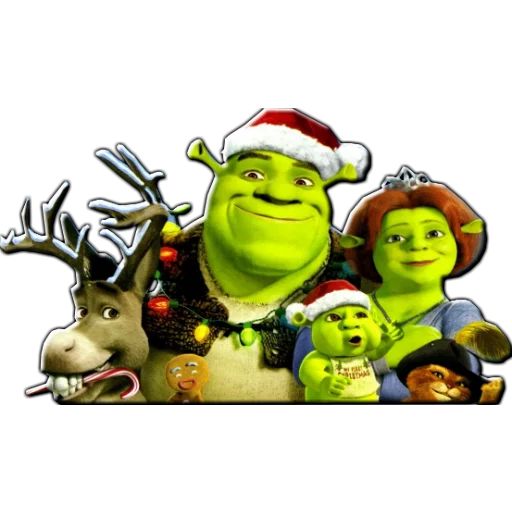 Sticker “Shrek The Halls-3”