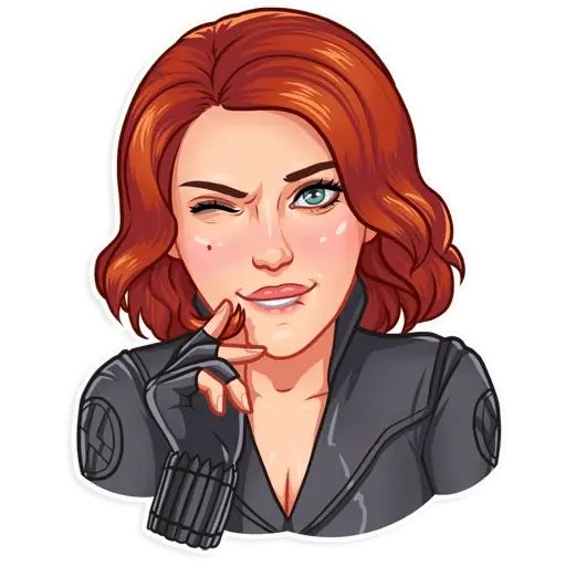 “Avengers” stickers set for Telegram