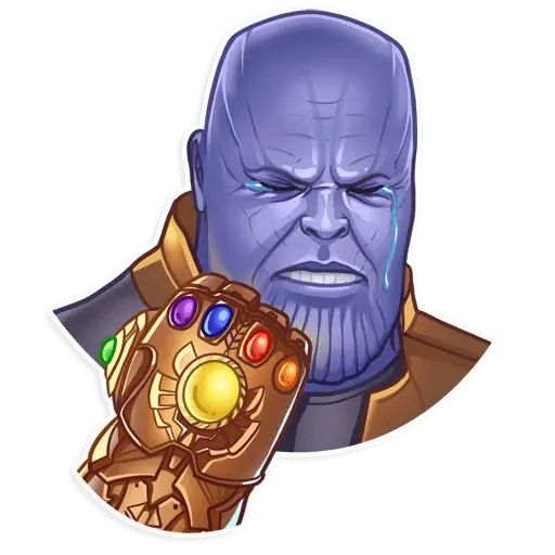 “Avengers” stickers set for Telegram