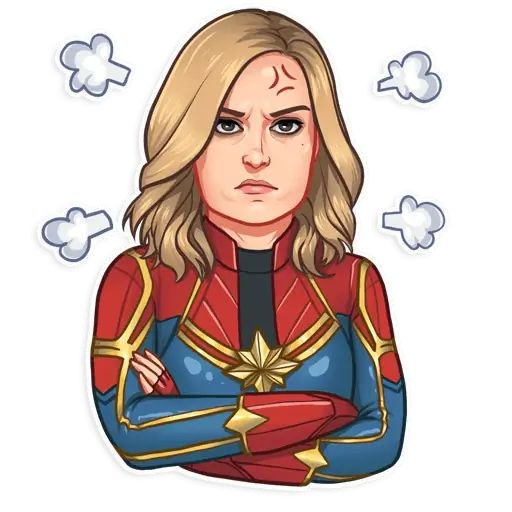 “Avengers” stickers set for Telegram
