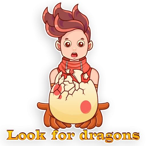 Sticker “Hash Dragons-2”