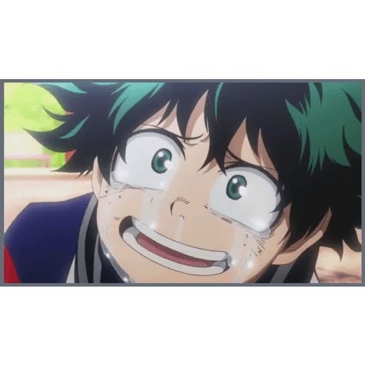 Sticker “Midoriya Izuku-3”