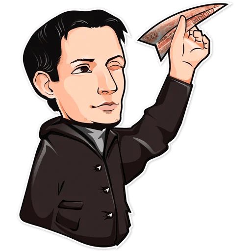 Sticker “Pavel Durov-3”