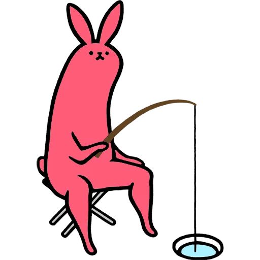 Sticker “Pink Rabbit-11”