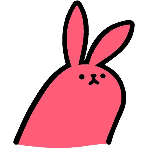Sticker “Pink Rabbit-2”