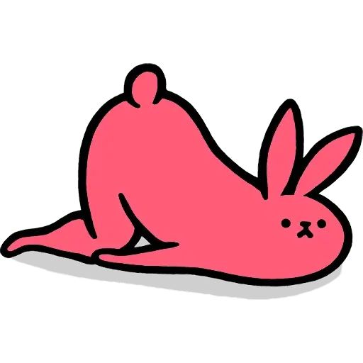 Sticker “Pink Rabbit-8”