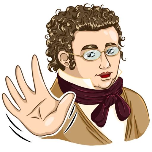 “Music Genius” stickers set for Telegram