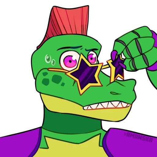 Sticker “FNAF security breach-4”