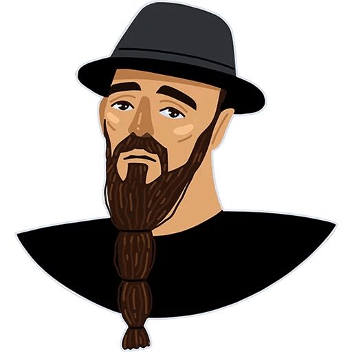 Sticker “Raw Bearded Pirate-2”