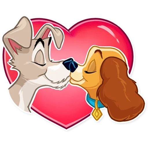 Sticker “Lady and the Tramp-9”