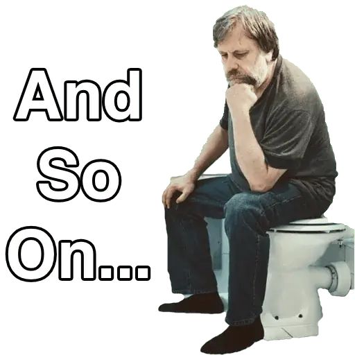 Sticker “Slavoj Zizek Pack-2”