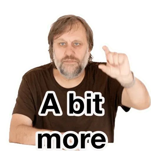 Sticker “Slavoj Zizek Pack-7”