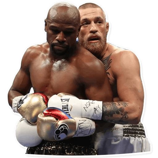 Sticker “McGregor vs Mayweather-12”