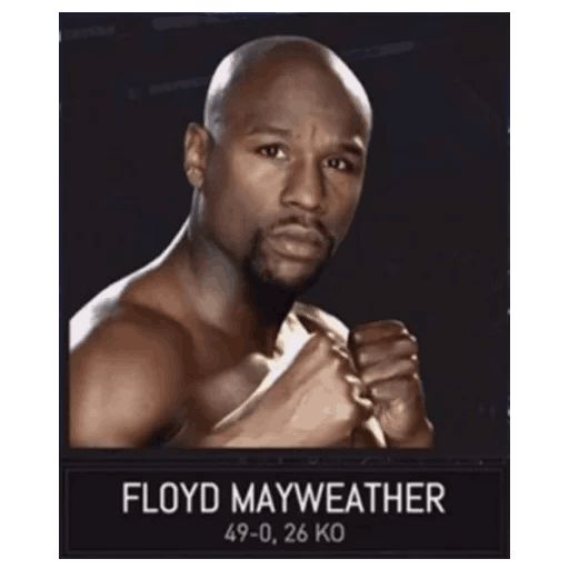 Sticker “McGregor vs Mayweather-2”