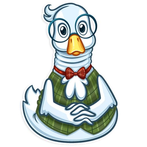 Sticker “Geek Goose-11”