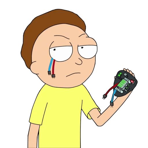 Sticker “Rick and Morty-9”