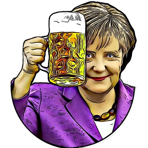 Sticker “Angela Merkel-4”