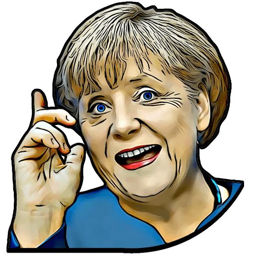 Sticker “Angela Merkel-6”