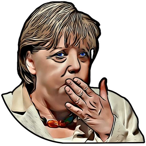 Sticker “Angela Merkel-8”