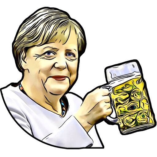 Sticker “Angela Merkel-9”