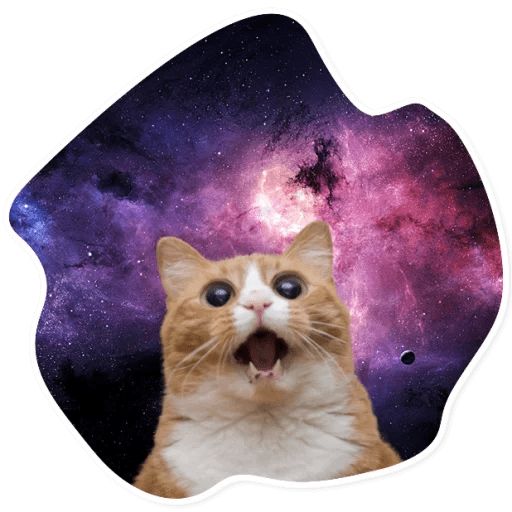 Sticker “Space Cats-5”