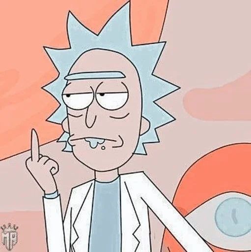 Sticker “Rick and Morty-1”