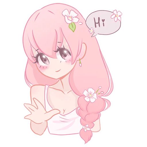 Sticker “Apple flower 🌸-2”